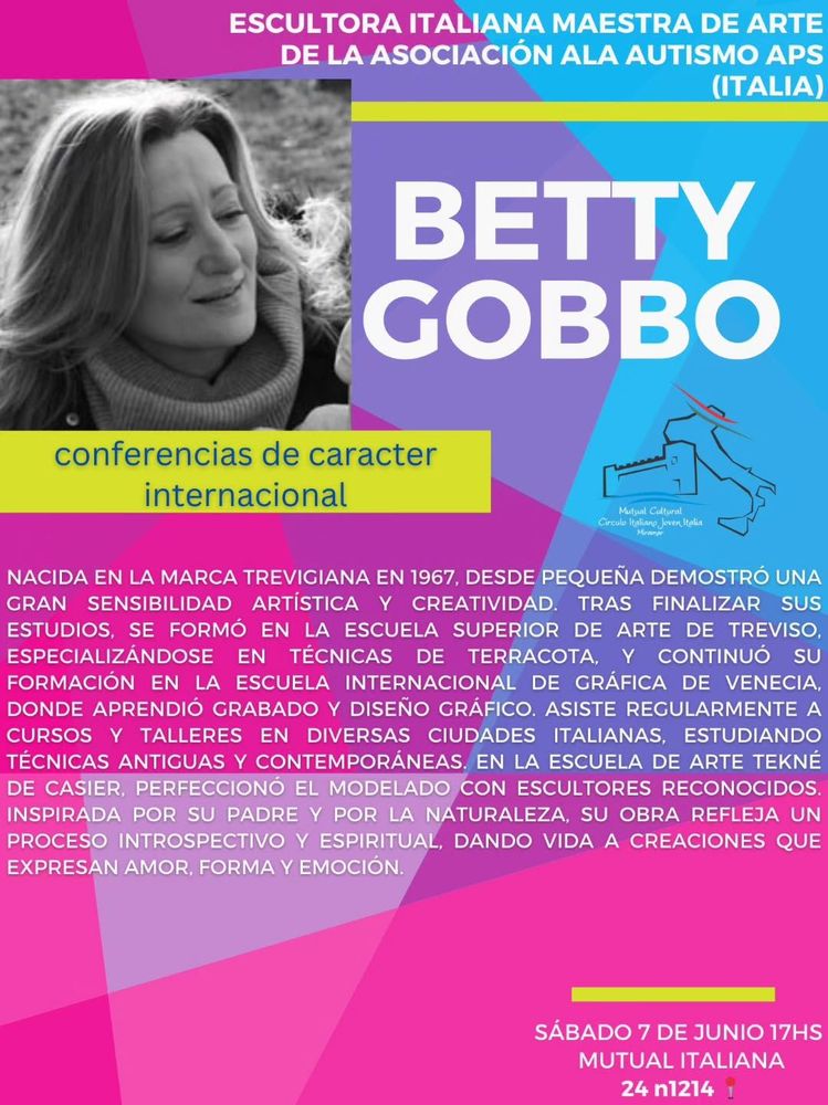Conferencia Internacional con Betty Gobbo