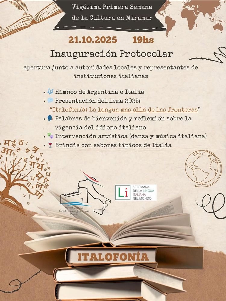 Martes 21/10 – 19 hs | Inauguración Protocolar