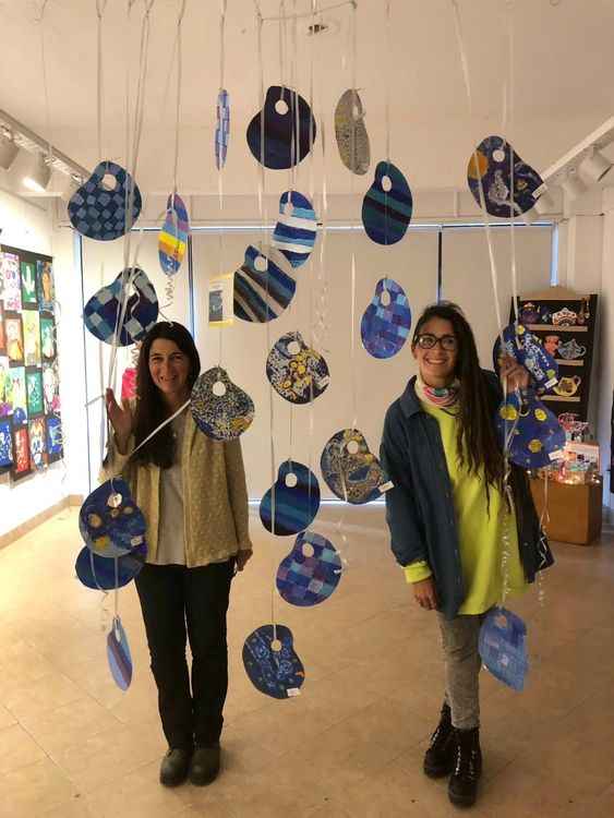 Ayer inauguramos la Muestra Infantil en la Mutual Círculo Italiano de Miramar