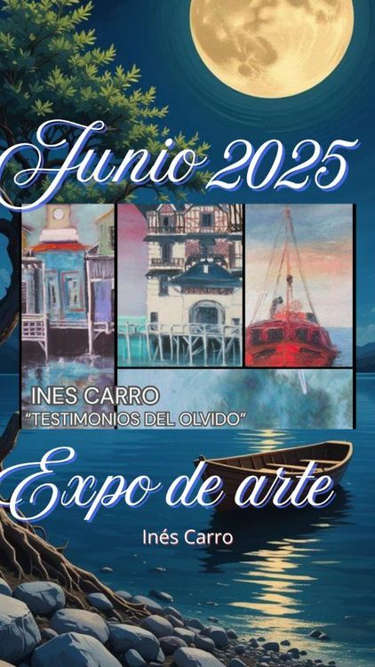 Cerramos con emoción la muestra "Testimonios del Olvido" de la artista Inés Carro, que tuvo lugar en la Sala Vicente Asili del Círculo Italiano de Miramar