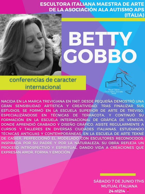 Conferencia Internacional con Betty Gobbo